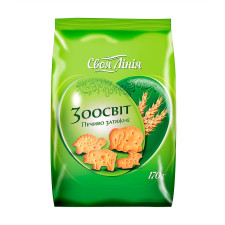 Печиво 170г Своя лінія Зоосвіт затяжне mini slide 1