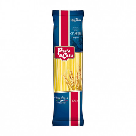Мак.вир. 400г Своя Лінія Pasta di Casa Спагеті slide 1