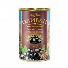 Оливки чорні 280г Своя Лінія mini slide 1