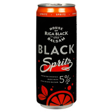 Напій слабоалкогольний Riga Black Balsam Spritz Cocktail газований 5% 0,33л mini slide 1