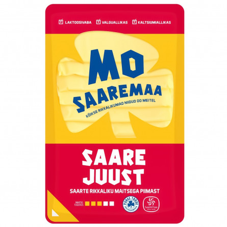 Сыр Saaremaa Saare Juust Гауда без лактозы и без глютена 24% 150г slide 1
