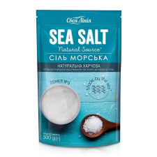 Соль 0,5 кг Своя Линия морская натуральная пищевая помол №0 mini slide 1