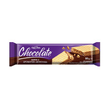 Вафлі 80г Своя Лінія Chocolate з ароматом шоколад mini slide 1