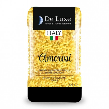 Макаронные изделия 0,5 кг De Luxe Foods & Goods Selected Витки Amorosi  slide 1