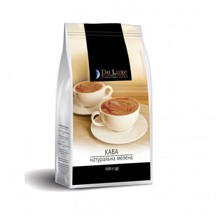 Кофе 500г натуральный молотый De Luxe FoodsGoods (100% А) slide 1