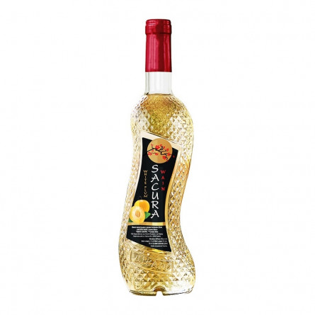 Вино 0,7л SACURA WAIN Слива белая виноградная ароматизированная 11%, Украина slide 1
