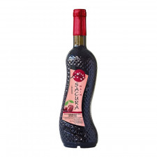 Вино 0,7л SACURA WAIN Вишня виноградное ароматизированное красное 11%, Украина mini slide 1