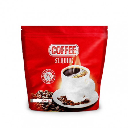 Кофе 220 г Розумний вибір Coffee Strong растворимый гранулированный slide 1