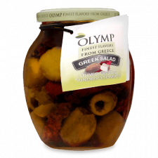 Салат «Грецький» з томатами, грецьким сиром і оливками ТМ Olymp mini slide 1