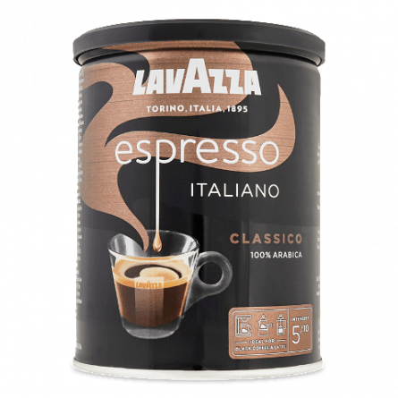 Кава мелена Lavazza Еspresso з/б slide 1