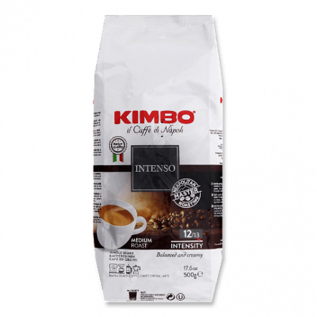 Кава зерно Kimbo Aroma Intenso смажена slide 1