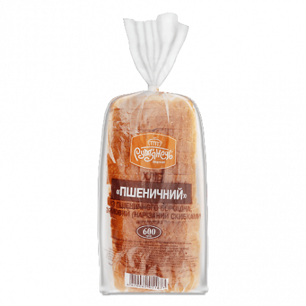 Хліб «Рум'янець» пшеничний формовий нарізаний