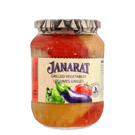 Консерви овочеві Janarat «Овочі, запечені на мангалі»