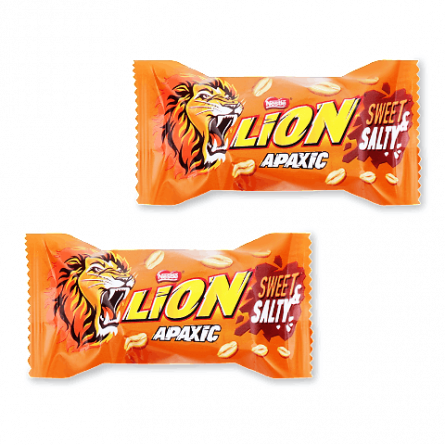 Цукерки Nestle Lion арахіс