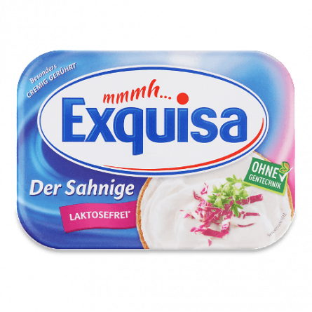 Сир Exquisa вершковий безлактозний 70%