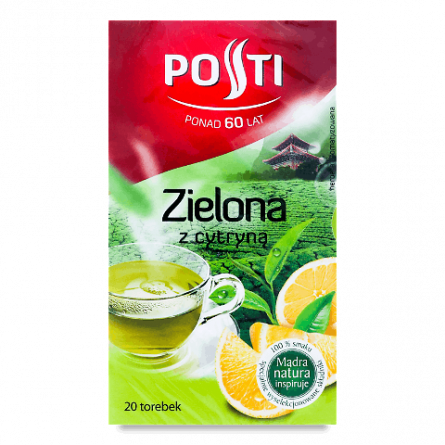Чай зелений Posti Express з лимоном В*