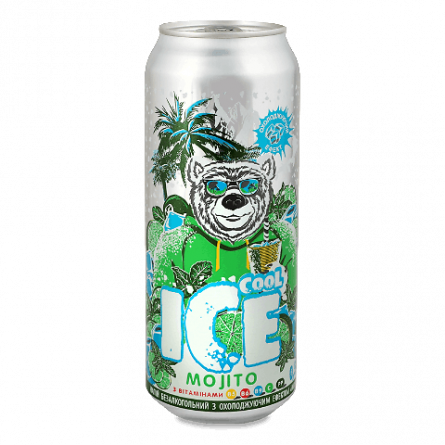 Напій Ice Cool «Мохіто» охолоджувальний ефект, безалкогольне з/б slide 1