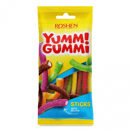 Цукерки Roshen Yummi Gummi Sour Sticks slide 1