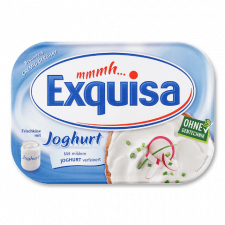 Крем-сир Exquisa з йогуртом 12% mini slide 1