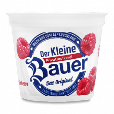 Йогурт Bauer Der Kleine з малиною 3,5% mini slide 1