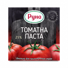Паста томатна «Руна» 25% сашет mini slide 1