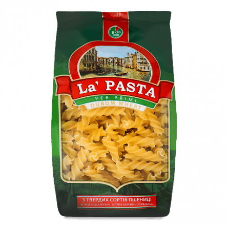 Вироби макаронні La Pasta спіраль slide 1