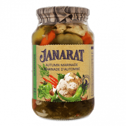 Консерви овочеві Janarat «Осінній маринад» slide 1