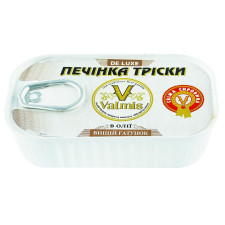 Печінка тріски Valmis в олії 121г mini slide 1