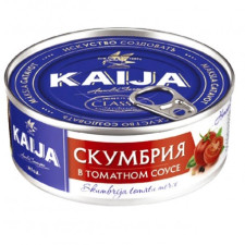 Скумбрія Kaija в томатному соусі 240г mini slide 1