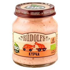 Пюре Rudolfs Курча для дітей з 6 місяців 120г mini slide 1