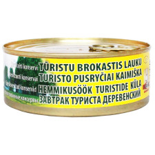 Консерва м'ясна Brasla LVA Cніданок туриста селянський 250г mini slide 1