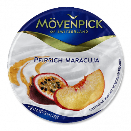 Йогурт Movenpick Feinjoghurt персик-маракуя 14%