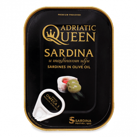 Сардини Adriatic Queen в оливковій олії slide 1