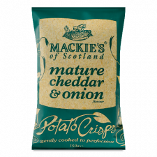 Чипси Mackie's Mature Cheddar & Onion сир чеддер та цибуля mini slide 1