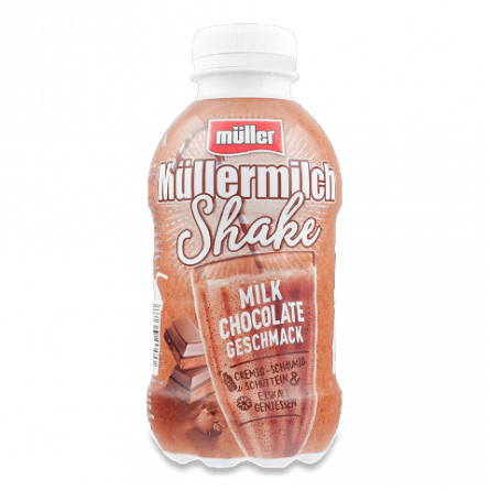 Напій молочний Mullermilch Шейк молочний шоколад 3,5% slide 1