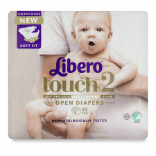Підгузки дитячі Libero Touch Soft Fit 2 (3-6 кг) mini slide 1