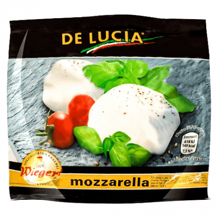 Сир De Lucia моцарела 45% з коров'ячого молока slide 1
