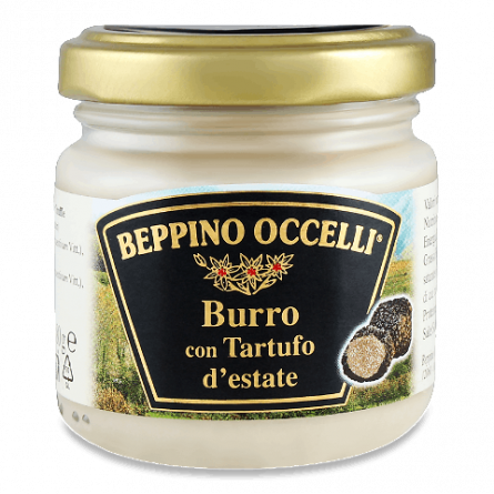 Масло вершкове Beppino Occelli з чорним трюфелем 78% slide 1