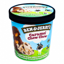 Морозиво Ben&Jerry's карамельне зі шматочками карамелі в шоколаді mini slide 1