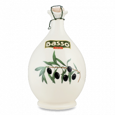 Олія оливкова Basso Extra Virgin нефільтрована, керамічна пляшка mini slide 1