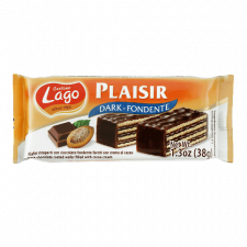 Вафлі Gastone Lagо з какао-кремом 57% в чорному шоколаді mini slide 1