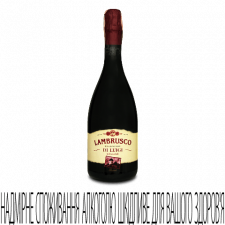 Вино ігристе Riunite Lambrusco Rosso Kosher Emilia mini slide 1