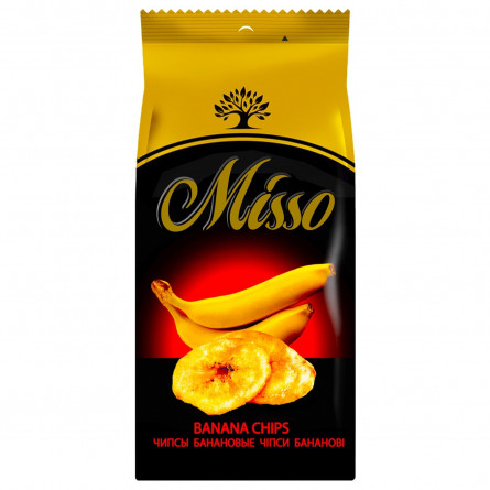Чіпси Misso бананові 100г