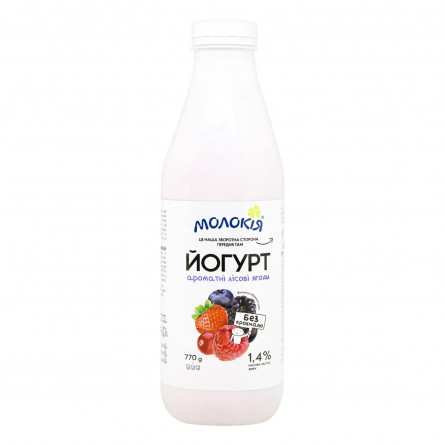 Йогурт Молокія Лісова ягода 1,4% 770г