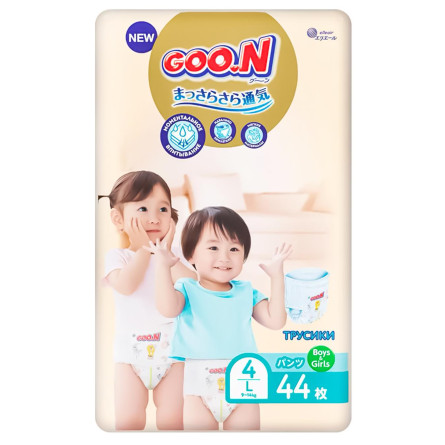 Подгузники-трусики Goo.N Premium Soft 9-14кг L 44шт