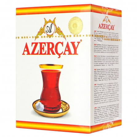 Чай чорний Azercay з бергамотом листовий 100г