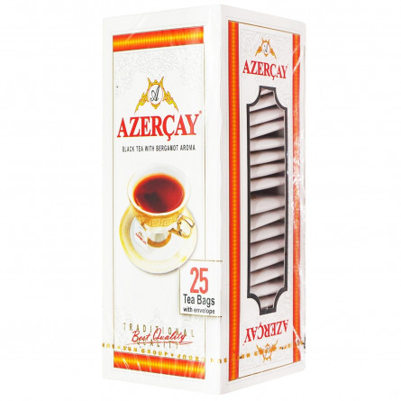 Чай чорний Azercay з бергамотом 2г х 25шт