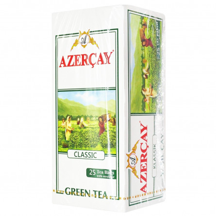 Чай Азерчай зеленый 25шт х 2г slide 1