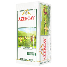 Чай Азерчай зелений 25шт х 2г mini slide 1