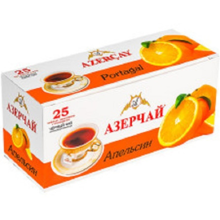 Чай черный Azercay с апельсином 25шт*1,8г slide 1